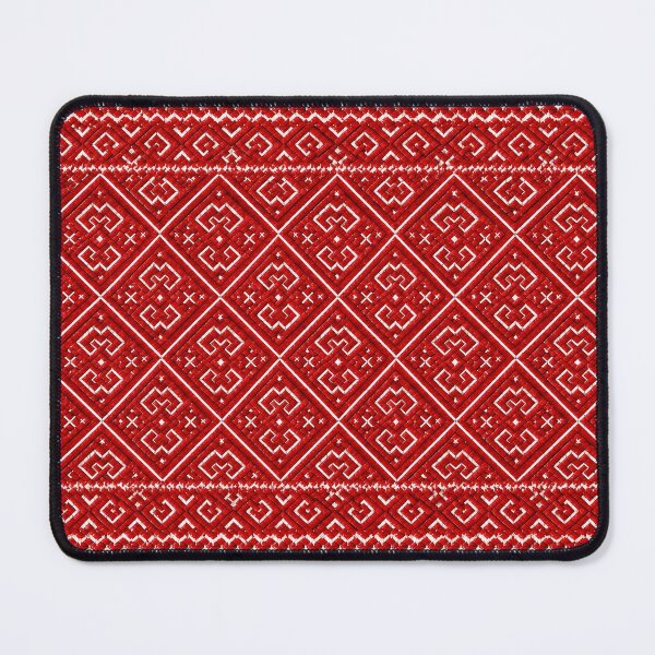 Item preview, Traditional Red Folk Embroidery Pattern designed and sold by DansCreations42.