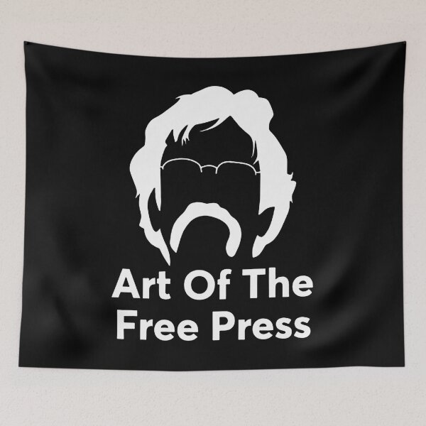 Item preview, Art Of The Free Press designed and sold by aleggsaurus.
