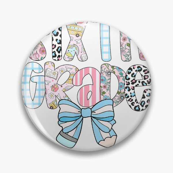 Item preview, Preppy Sixth Grade Coquette Daisy Bow T-Shirt designed and sold by VendaVirtualVip.