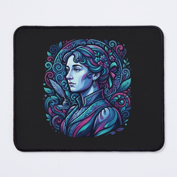 Item preview, Jane Austen Writer Portrait Illustration designed and sold by Owcomm.