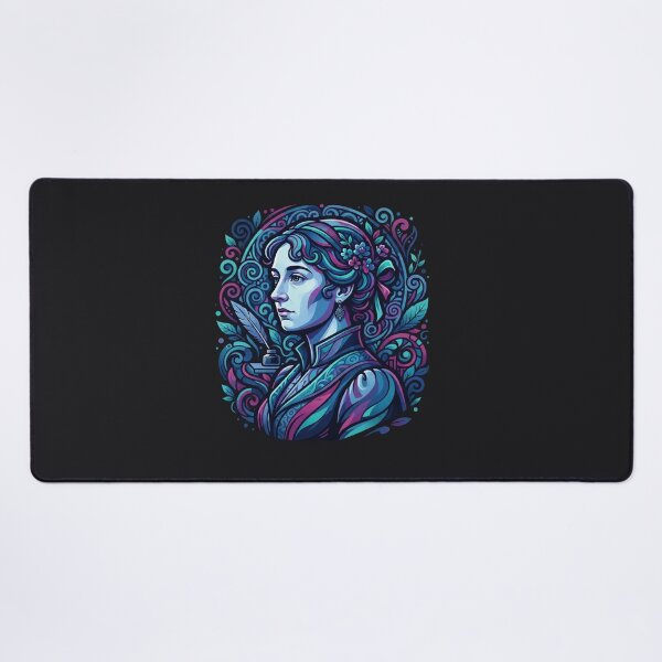 Item preview, Jane Austen Writer Portrait Illustration designed and sold by Owcomm.