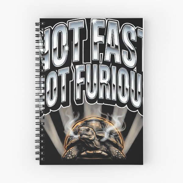 Item preview, Not Fast Not Furious Funny Tortoise Turtle Humor designed and sold by linendaust.