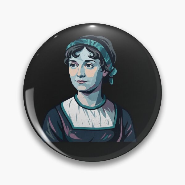 Item preview, Jane Austen Portrait Vintage Illustration Style designed and sold by Owcomm.