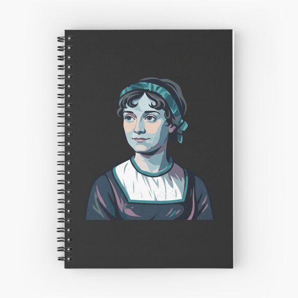 Item preview, Jane Austen Portrait Vintage Illustration Style designed and sold by Owcomm.