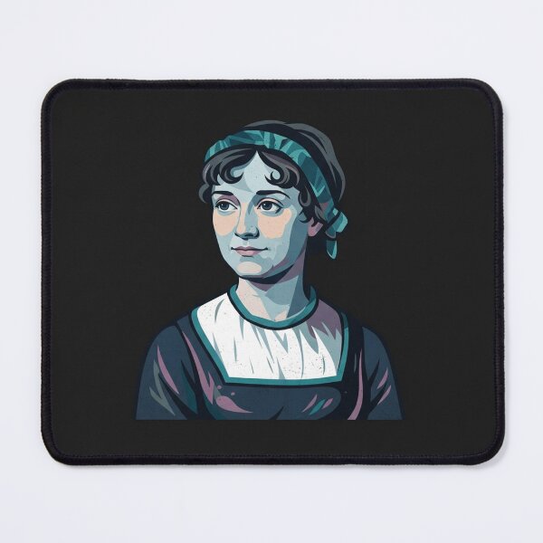 Item preview, Jane Austen Portrait Vintage Illustration Style designed and sold by Owcomm.