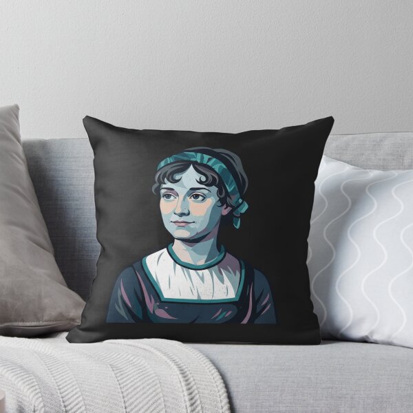Item preview, Jane Austen Portrait Vintage Illustration Style designed and sold by Owcomm.