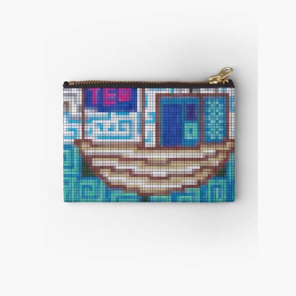 Item preview, Teo Boat Pixel Art designed and sold by Katy Fryd.