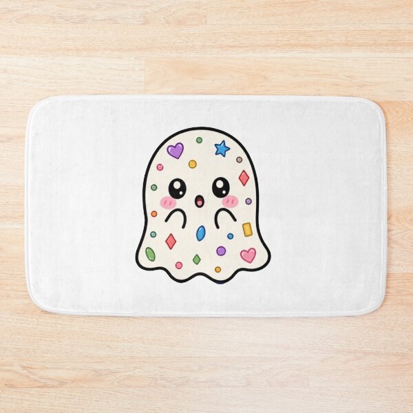 Item preview, Mesmerized Bejeweled Kawaii Ghost designed and sold by lotsofniches.