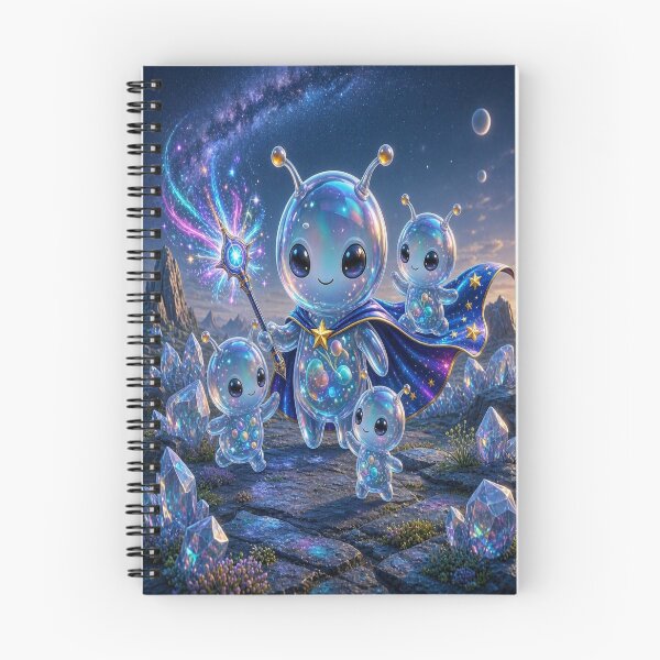 Item preview, Cute Magic Alien Finale Art designed and sold by Breezes-of-Ida.