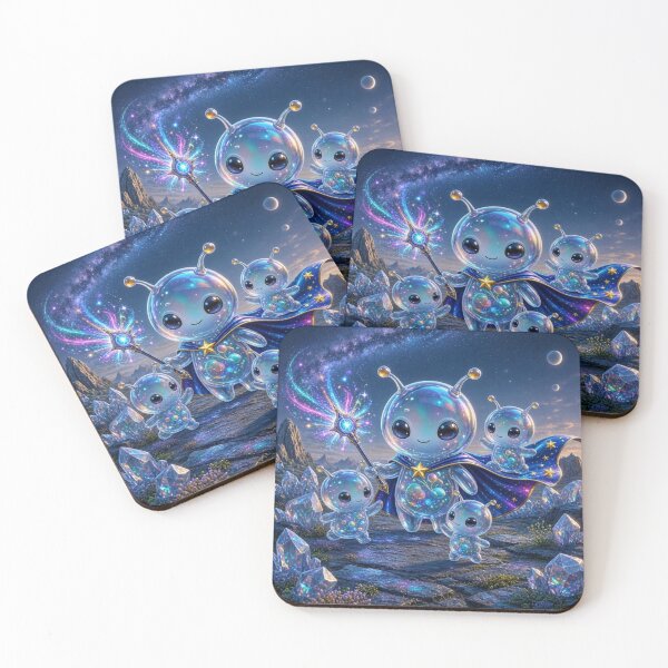 Item preview, Cute Magic Alien Finale Art designed and sold by Breezes-of-Ida.