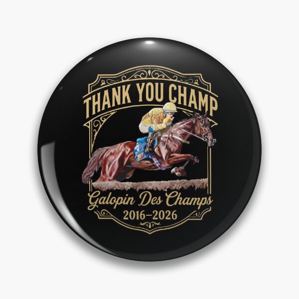 Item preview, Galopin Des Champs - Thank You Champ 2016-2026 - Cheltenham Gold Cup designed and sold by aleggsaurus.