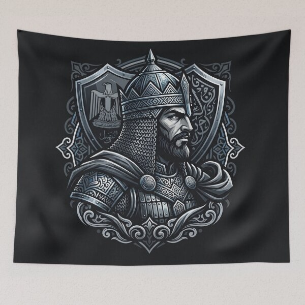 Item preview, Saladin Historical Warrior Armor Portrait designed and sold by Owcomm.