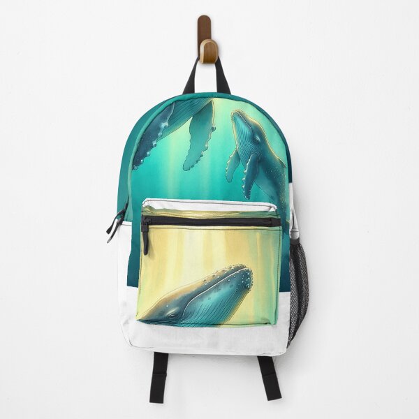 Item preview, Whale and Calf — Tenderness in the Turquoise Light designed and sold by Hawaii26.