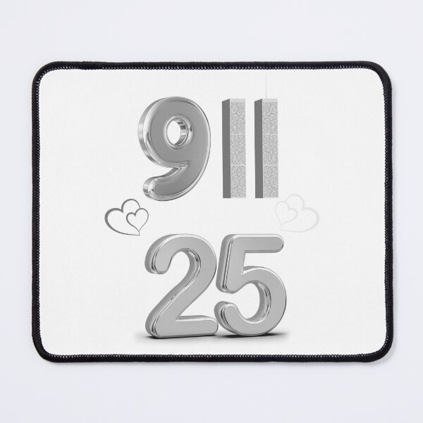 Item preview, 9/11 25 Years-White background  designed and sold by Trendi61.