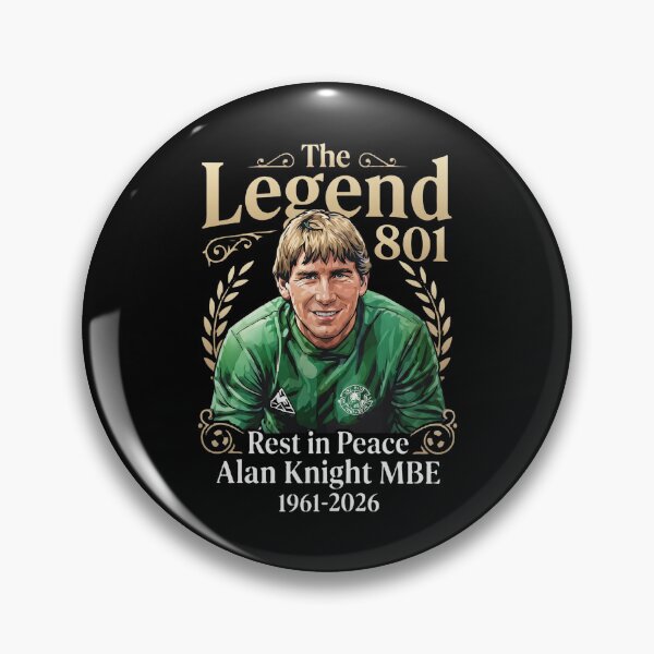 Item preview, Alan Knight MBE - The Legend 801 - Rest In Peace Alan Knight MBE 1961-2026 - Portsmouth FC designed and sold by aleggsaurus.