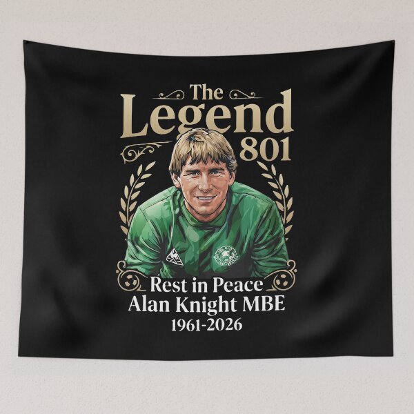 Item preview, Alan Knight MBE - The Legend 801 - Rest In Peace Alan Knight MBE 1961-2026 - Portsmouth FC designed and sold by aleggsaurus.