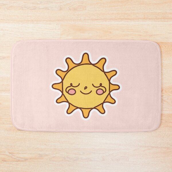 Item preview, Minimalist Line Art Sun Cute Sticker Design designed and sold by Inkworksbyshery.