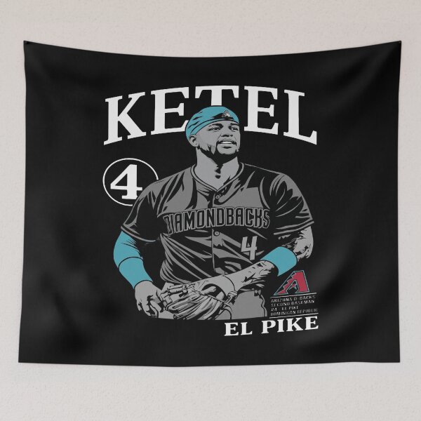 Aperçu de l'œuvre Arizona Diamondbacks - Ketel Marte - El Pike créée et vendue par aleggsaurus.