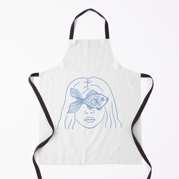 Item preview, Goldfish girl(blue) designed and sold by nereid32.