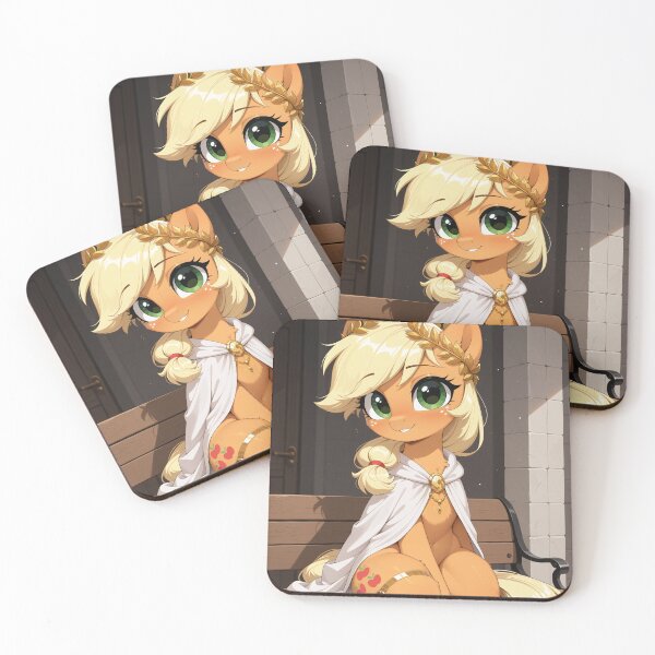 Item preview, Applejack in Greek Robes  designed and sold by CeluniaMoon's Art - Cute Furry, Anime, and More! .