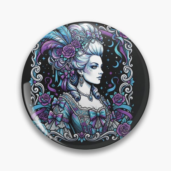 Item preview, Marie Antoinette Fantasy Celestial Portrait Illustration designed and sold by Owcomm.