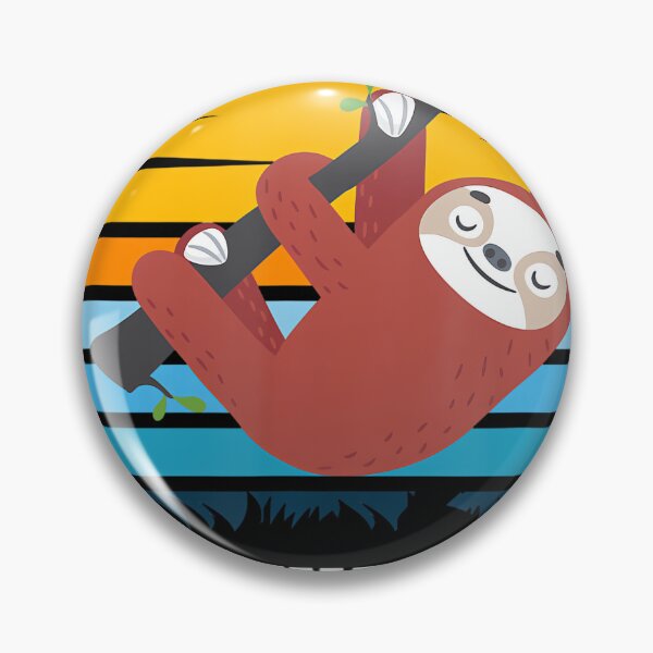 Item preview, Not Fast Not Furious Funny Sloth Retro Humor designed and sold by linendaust.