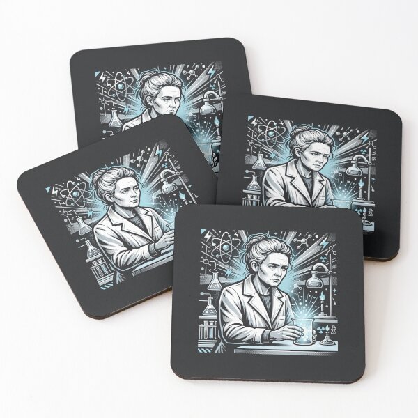 Item preview, Marie Curie Brilliant Scientist In Laboratory designed and sold by Owcomm.