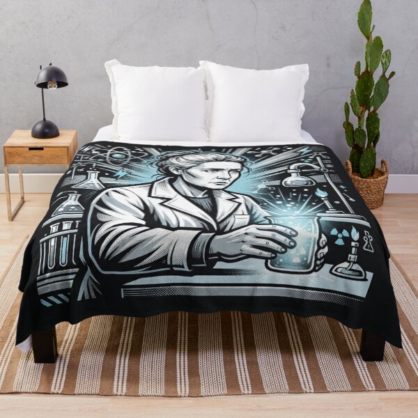 Item preview, Marie Curie Brilliant Scientist In Laboratory designed and sold by Owcomm.