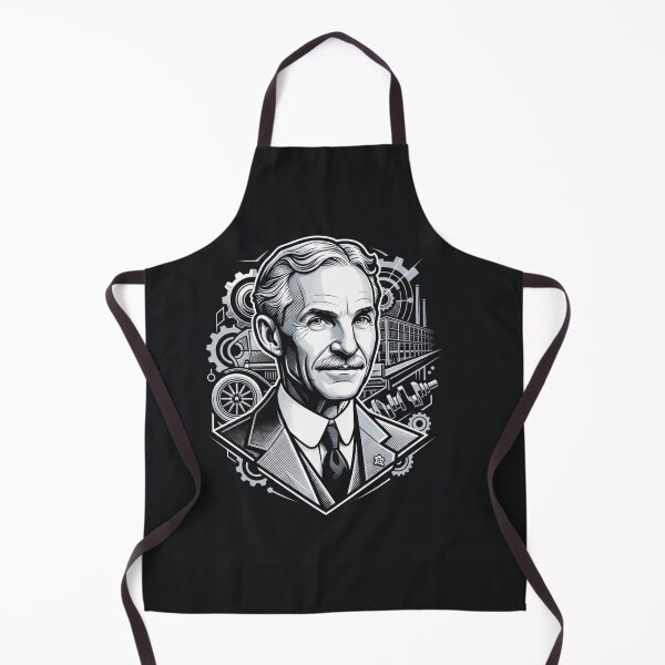 Item preview, Retrato del genio inventor Nikola Tesla designed and sold by Owcomm.