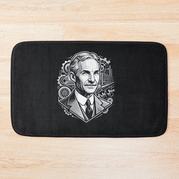 Item preview, Nikola Tesla Inventor Genius Engineering Portrait designed and sold by Owcomm.