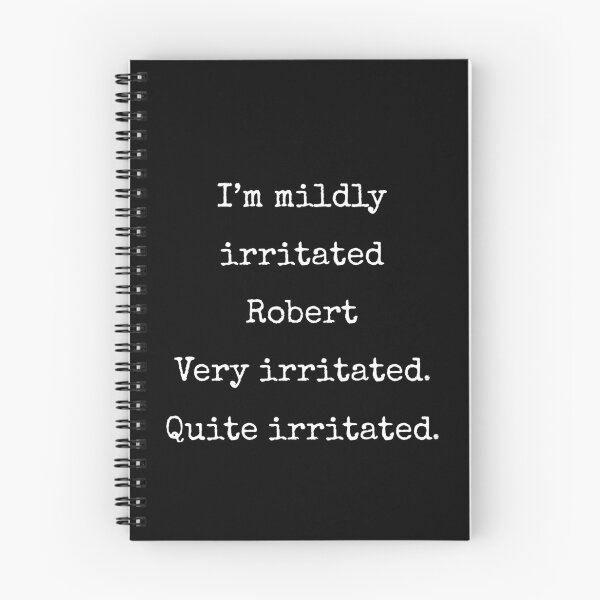 Item preview, Mildly Irritated Quite Irritated Robert Funny Gift designed and sold by Say It With Ink.