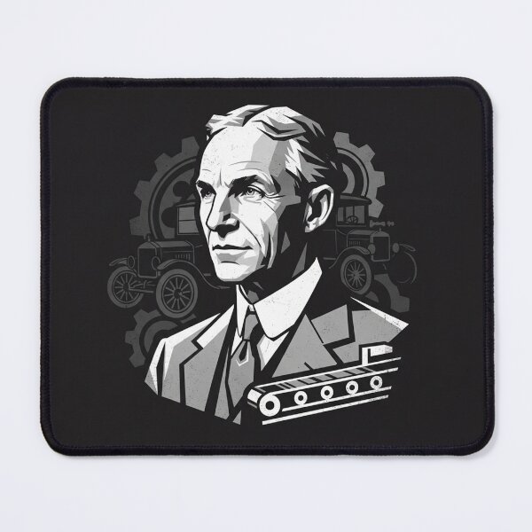 Item preview, Henry Ford Industrial Revolution Innovation Portrait designed and sold by Owcomm.