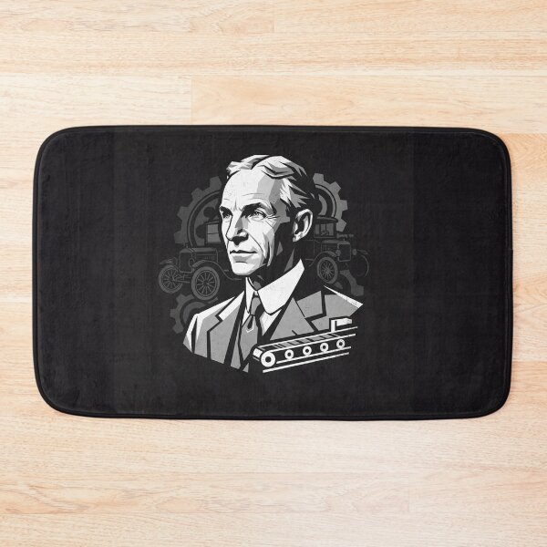Item preview, Henry Ford Industrial Revolution Innovation Portrait designed and sold by Owcomm.
