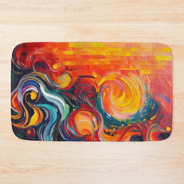Item preview, Brick mosaic - AI designed and sold by Margo Humphries.