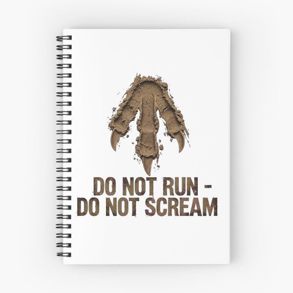 Item preview, Do Not Run - Do Not Scream designed and sold by GeeklyShirts.
