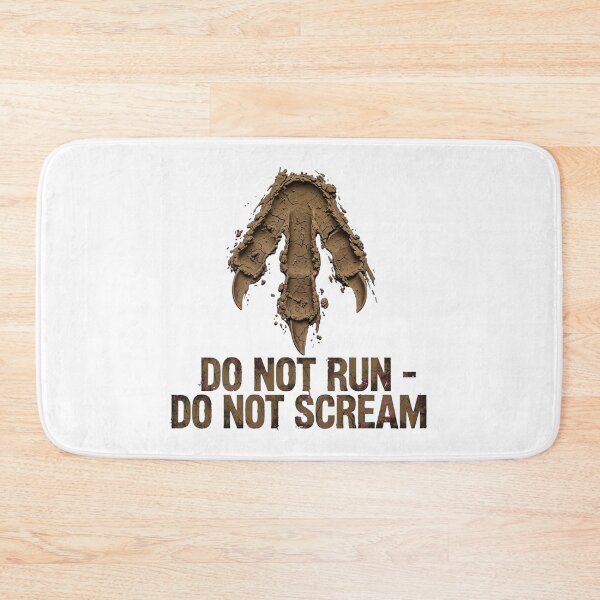Item preview, Do Not Run - Do Not Scream designed and sold by GeeklyShirts.