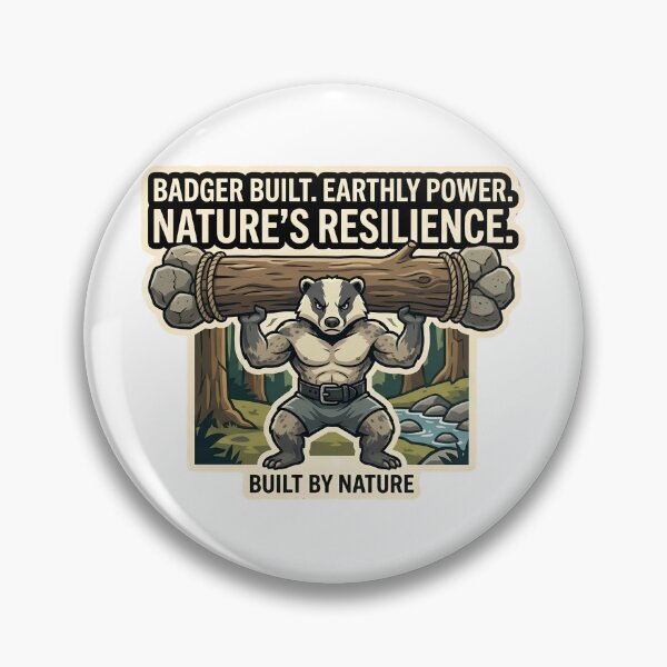 Item preview, Funny Beaver Gym Built by Nature Native Force Nature's Resilience designed and sold by fastansic.