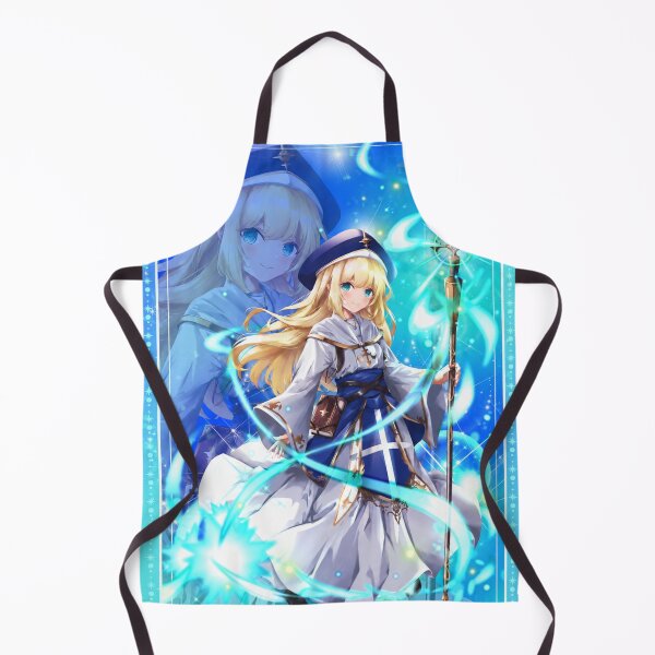 Item preview, Anime Mage Priestess | Fantasy Magic Girl | Blue Mystic Spellcaster Art designed and sold by GarnerSupplyCo.