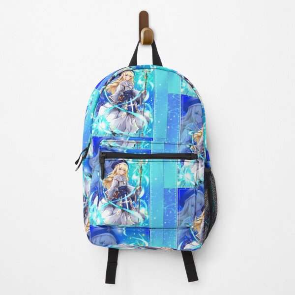 Item preview, Anime Mage Priestess | Fantasy Magic Girl | Blue Mystic Spellcaster Art designed and sold by GarnerSupplyCo.