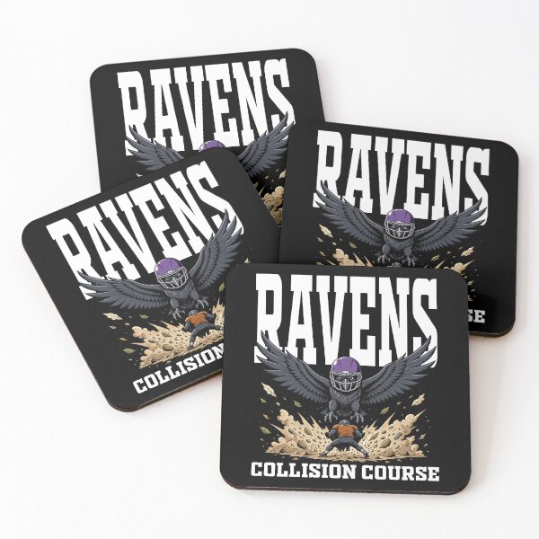 Item preview, RAVENS COLLISION COURSE - BAL RAVENS designed and sold by KEF Custom.
