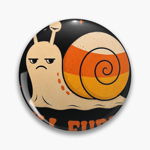 Item preview, Not Fast Still Furious Halloween Candy Corn Snail designed and sold by linendaust.