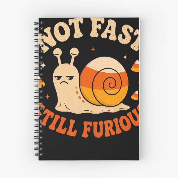 Item preview, Not Fast Still Furious Halloween Candy Corn Snail designed and sold by linendaust.