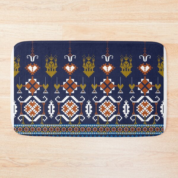 Item preview, Native abstract geometric cross-stitch ethnic pattern  designed and sold by Aesthetic shapes design.