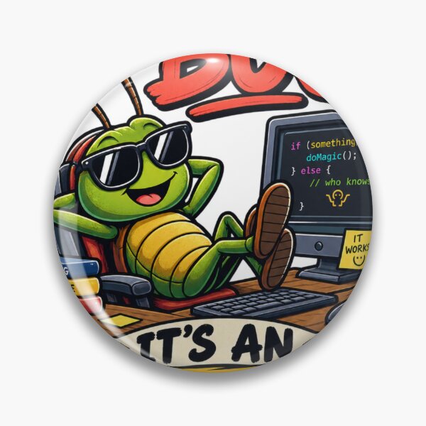 Item preview, It's Not a Bug, It's Undocumented Feature - Funny Programmer Coding Humor designed and sold by anapfab.