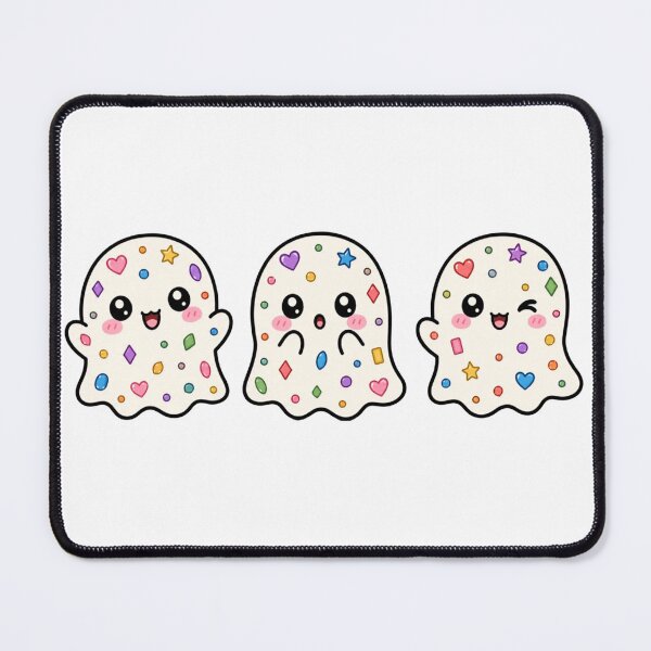 Item preview,  Bejeweled Kawaii Ghosts designed and sold by lotsofniches.