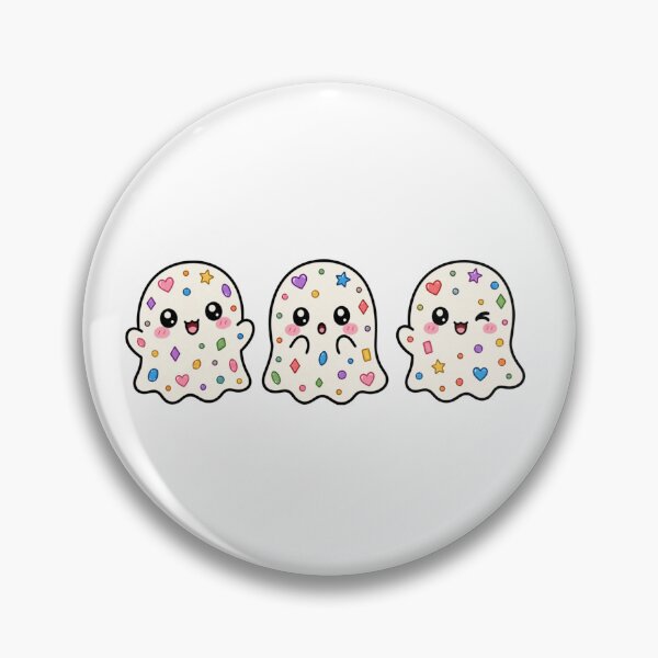 Item preview,  Bejeweled Kawaii Ghosts designed and sold by lotsofniches.