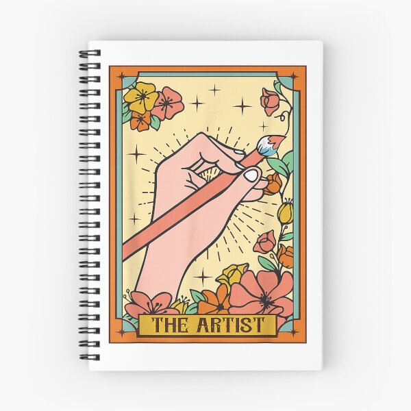 Item preview, Peace Love Art Teacher Art Artist The Artist Tarot Card T-Shirt designed and sold by Winkmark.