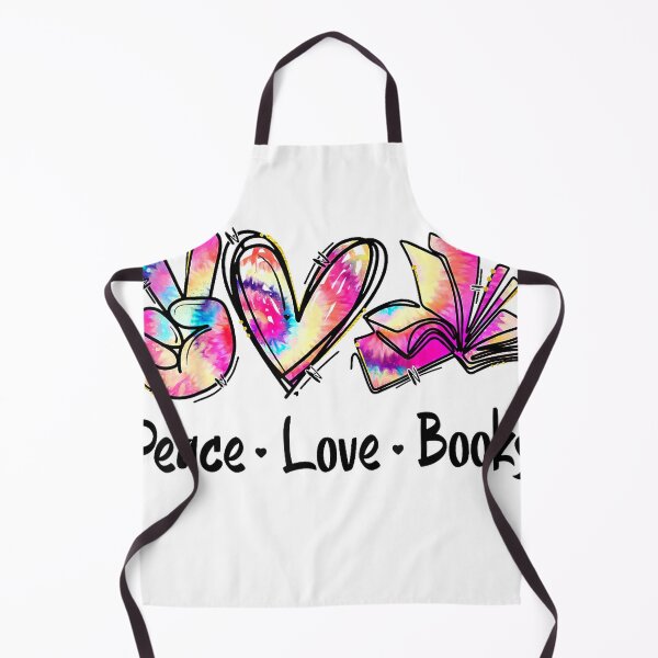 Item preview, Peace Love Books Librarian Teacher Life Book Library Tie Dye T-Shirt designed and sold by Lakshya20031.
