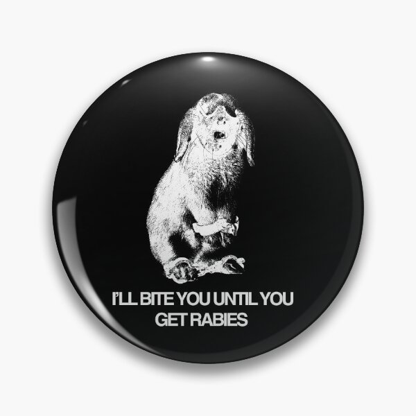 Item preview, Rabbit I’ll Bite You Until You Get Rabies designed and sold by MarlaMaloneShop.