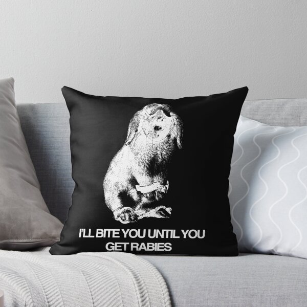 Item preview, Rabbit I’ll Bite You Until You Get Rabies designed and sold by MarlaMaloneShop.